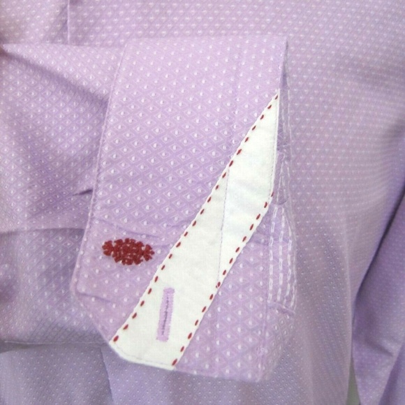 ROBERT GRAHAM 15.5 Shirt Micro Check EU 39 - Picture 2 of 8